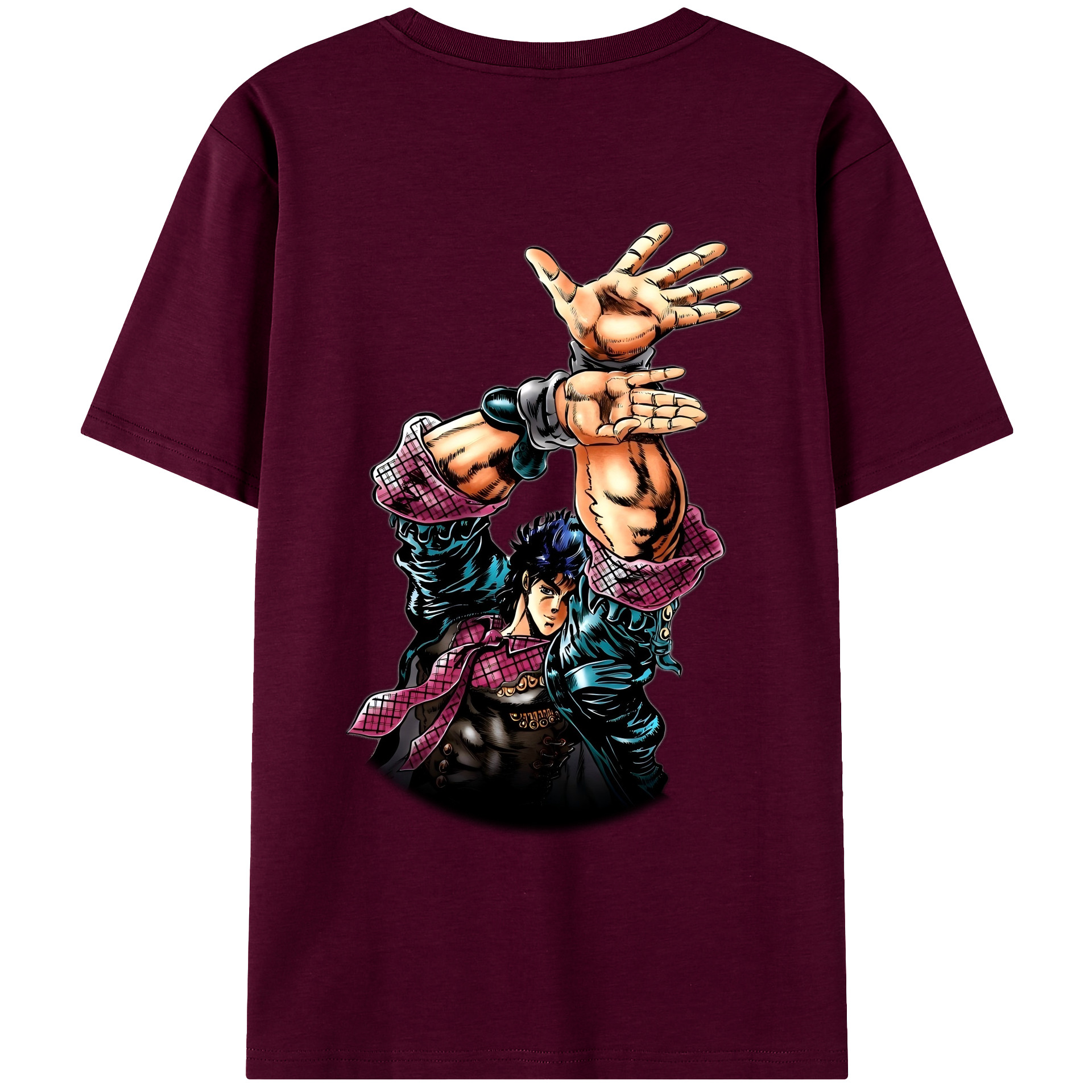 （画像用） ジョジョの奇妙な冒険 /ジョナサン?ジョースター JoJo's Bizarre Adventure Jonathan Joestar レディース半袖Tシャツ(バックプリント)